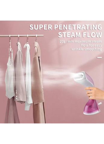 Відпарювач ручний PINK 1400W DSP KD1079 (276396680)