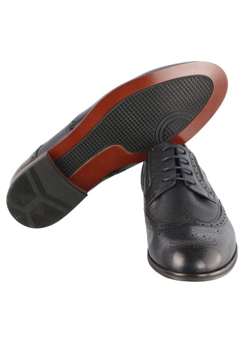 Черные мужские классические туфли 196242 Buts на шнурках