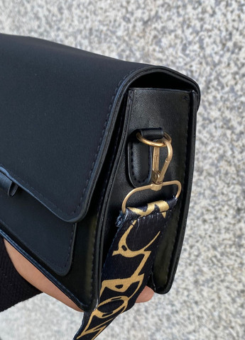 Женская сумка кросс-боди замшевая черная No Brand (270829158)