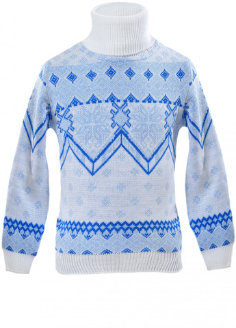 Синій зимовий светри светр сніжинки (снежинки) Lemanta