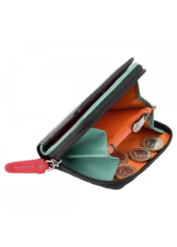 Кожаный кошелёк RB53 (Black/Rhumba) Visconti (261853517)