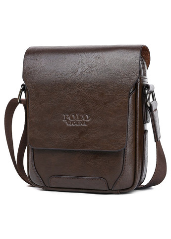 Мужская сумка VICUNA (1003-BR) коричневая Polo (263605808)