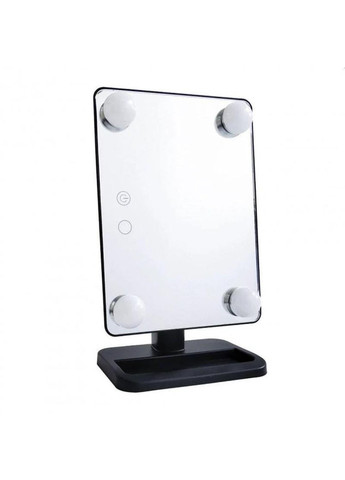 Зеркало для макияжа настольное Cosmetie 360 с подсветкой прямоугольное Mirror hh083 (260182504)