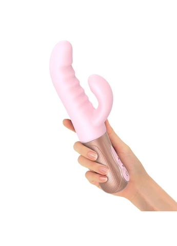 Двойной пульсатор кролик SASSY BUNNY - BABY PINK Love To Love (277235618)