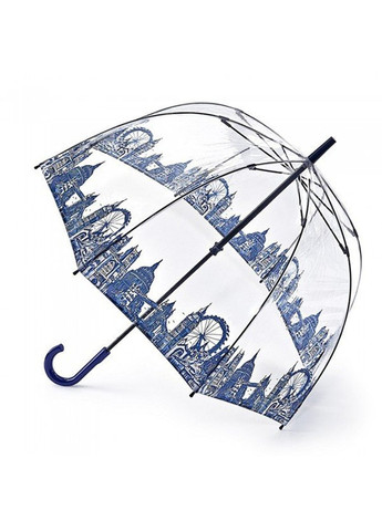 Механический женский прозрачный зонт-трость BIRDCAGE-2 L042 - LONDON ICONS Fulton (262449462)