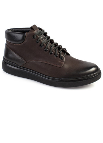 Коричневые зимние ботинки мужские бренда 9500901_(2) Vittorio Pritti