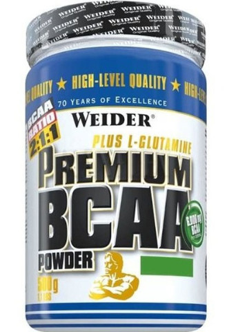 Premium BCAA Powder 500 g /50 servings/ Cherry Coconut Weider (256723570)