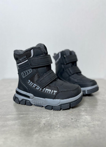 Черные повседневные зимние термоботинки Tom.M