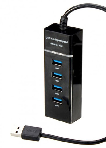 Компактний хаб концентратор на 4 порти USB 3.0 Home p-303 (256789131)