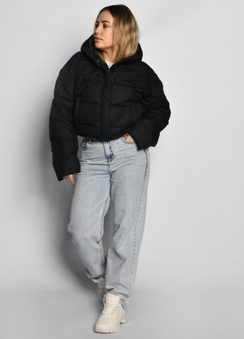 Чорна демісезонна жіноча демісезона куртка X-Woyz