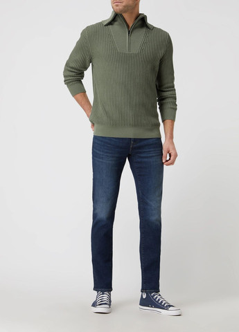 Оливковый свитер мужской S.Oliver