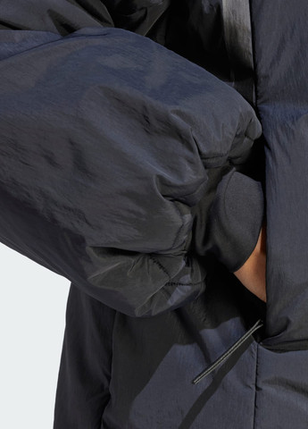 Чорна демісезонна куртка myshelter cold.rdy adidas