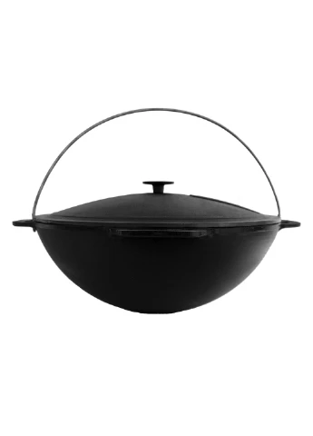 Казан азіатський "Азія" 12 л, чавунний з кришкою Brizoll (258063876)