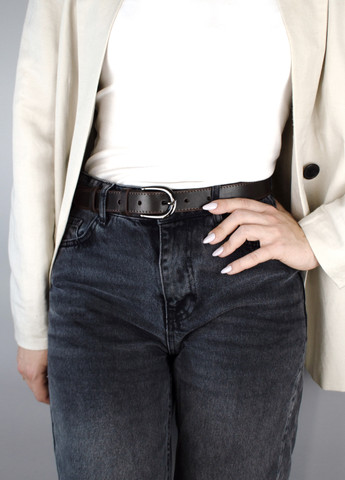 Ремень женский кожаный PS-3086 (135 см) коричневый классический Puos (262378641)