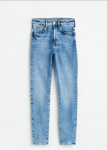 Жіночі джинси скіні з ультра високою талією Н&М (55604) 34 Сині H&M - (258744223)