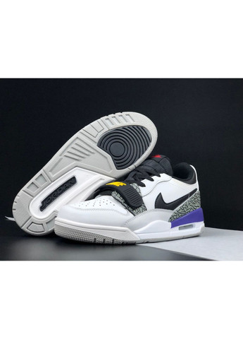 Білі Осінні кросівки чоловічі, вьетнам Nike Jordan Legacy 312 Low