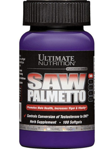Saw Palmetto 100 Caps Ultimate Nutrition (256725285)