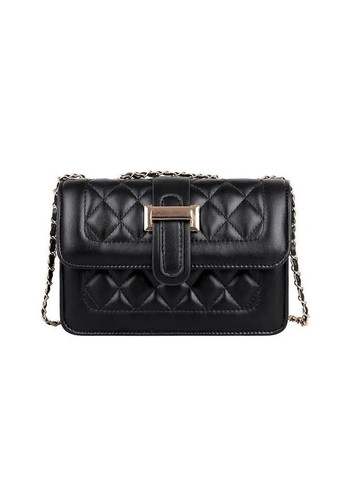 Жіноча класична сумка крос-боді чорна No Brand (273030617)