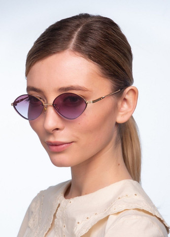 Солнцезащитные очки женские Геометрия LuckyLOOK 875-617 (262297788)