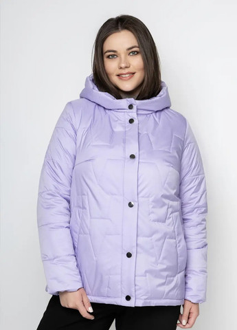 Лавандова демісезонна жіноча куртка DIMODA Жіноча куртка від українського виробника