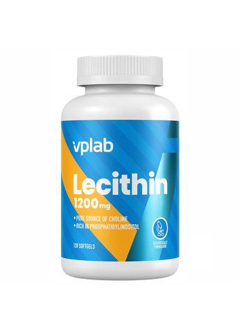 Лецитин Lecithin 1200мг - 120 капсул VPLab Nutrition (269461905)