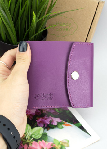 Подарунковий набір жіночий №48 (фуксія) гаманець і ключниця HandyCover (256675978)