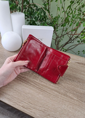 Жіночий гаманець маленького розміру з натуральної масляної шкіри Jccs (258725216)