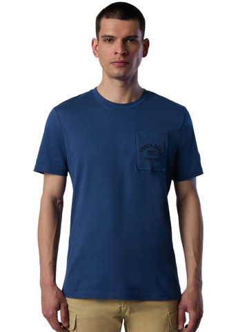 Синяя футболка North Sails