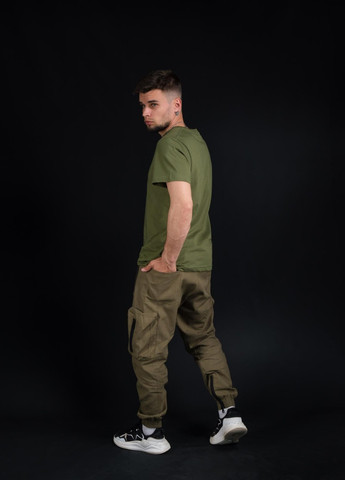 Унісекс штани карго "Stinger" колір хакі 436593 New Trend (259681815)