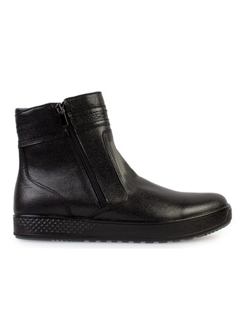 Черные зимние ботинки мужские бренда 9500996_(1) ModaMilano