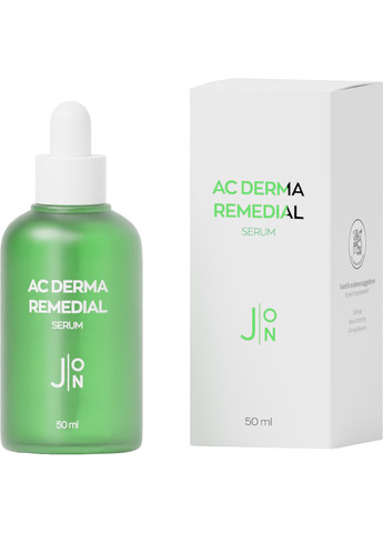 Сыворотка для проблемной кожи AC Derma Remedial Serum 50 мл J:ON (276844152)