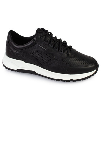 Черные демисезонные кроссовки мужские бренда 9200379_(1) ModaMilano