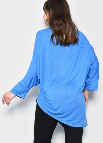 Туніка жіноча напівбатальна блакитного кольору Let's Shop (276774235)