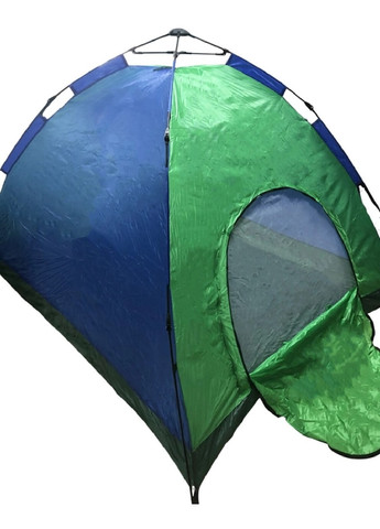 Палатка тент автоматическая 6-х местная для отдыха на природе пикнике рыбалке в походе 200х250 см (474559-Prob) Сине-зеленая Unbranded (258842535)