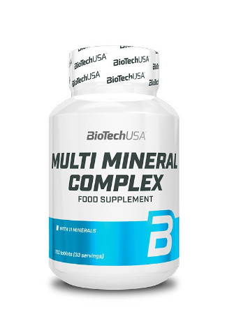Multi Mineral Complex 100 Tabs Biotechusa (256722596)