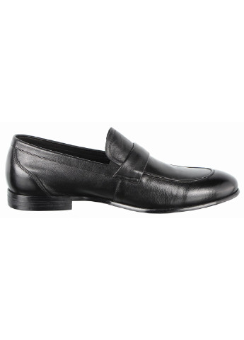 Черные мужские классические туфли 197410 Buts без шнурков