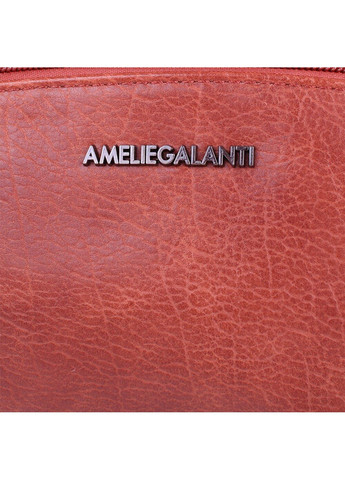 Міні-сумка зі шкірозамінника A991340-red-brown Amelie Galanti (263518945)