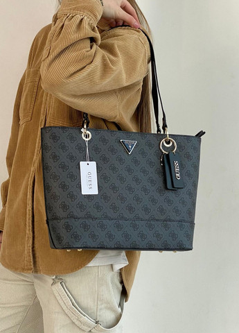 Женская сумка Guess шопер серая No Brand (277151202)