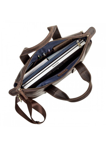 Сумка из натуральной кожи 11105 Коричневый Shvigel (262524222)