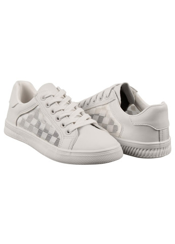 Белые демисезонные женские кроссовки 199003 Renzoni