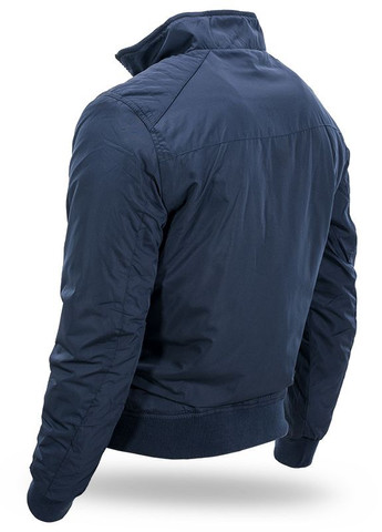 Синяя демисезонная куртка ku209dnv Dobermans Aggressive