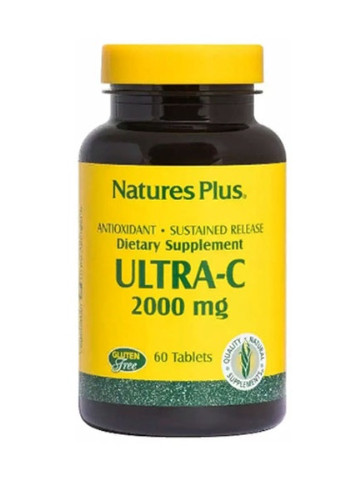 Nature's Plus Ultra-C 2000 mg 60 Tabs Natures Plus (256719623)