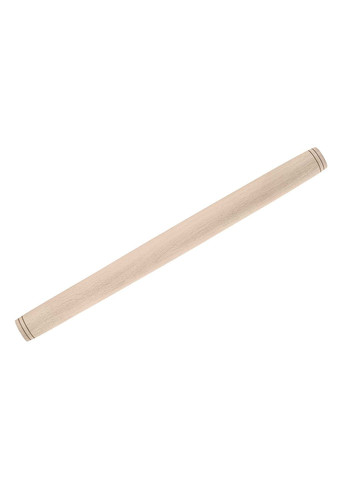 Скалка тачівка качалка дерев'яна рівна для пельменів 39 см Ø 2.5 см Woodly (261244999)