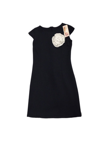 Чёрное платье черное для девочки Модняшки (260451835)