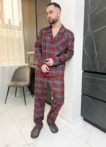 Стильная мужская пижама-костюм Vakko (276458740)
