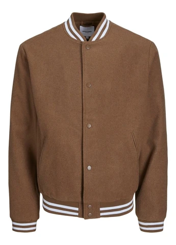 Бомбер демісезон,коричневий,JACK&JONES Jack & Jones (277926377)