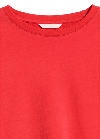 Свитшот демисезон,красный, H&M - крой красный - (272601971)