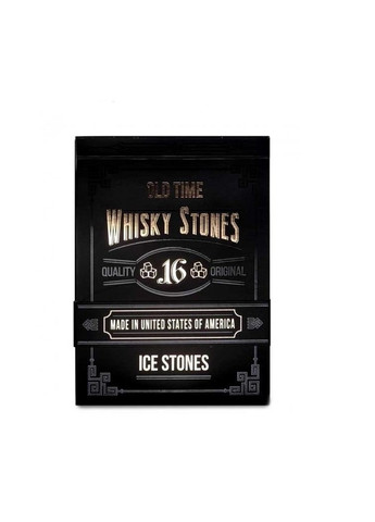 Камені для віскі США 16шт подарункова упаковка Whisky Stones Whiskey Stones (259753334)