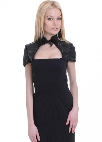 Чорна сукнi норма сукня з блискітками (ут000027542) Lemanta