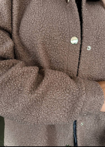 Сорочка куртка тепла плюшева осіння теді жіноча Karon свободная не приталенная (264835811)